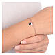 Bracelet AMEN coeurs allongés argent 925 rosé s4