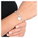 Bracciale Cuore catena grossa AMEN argento 925  s4