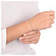 Bracciale Cuori effetto corda AMEN finitura dorata s2