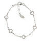 AMEN heart bracelet with rhodium finish s3