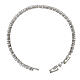 Tennisarmband von Amen aus rhodiniertem 925er Silber mit 0,3 cm Zirkonen s3