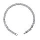 Bracciale tennis Amen zirconi 4 mm argento 925 rodiato s1