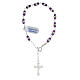 925 silver amethyst cross bracelet s2