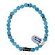 Bracciale Lourdes elastico angelite argento 925 s1