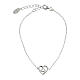 AMEN 925 silver braided heart bracelet s2