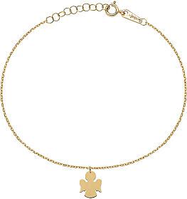 Armband mit AMEN Engelsanhänger aus 9 Karat Gold