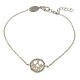 Zweifarbiges Armband Amen Lebensbaum aus Silber s2