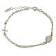 Armband Amen aus 925er Silber mit weißen Zirkonen s1