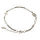 Armband Amen aus 925er Silber mit weißen Zirkonen s2