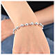 Jubilee 2025 decade rosary bracelet with smooth 925 silver 6 mm beads s3