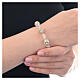 Bracciale dorato strassball cristallo iridescente argento 925 s2