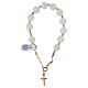 Pulseira hematita rosê cristais efeito gelo 10 mm prata 925 s3