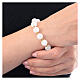 Bracciale decina ematite cristallo frost argento 925 dorato s2