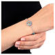 Armband zum Jubiläum 2025, 925er Silber, Emaille und Preciosa-Kristalle, 6mm s2