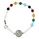 Jubilee Bracelet 2025 crystal beads 6 mm 925 silver Mater Ecclesiae s4