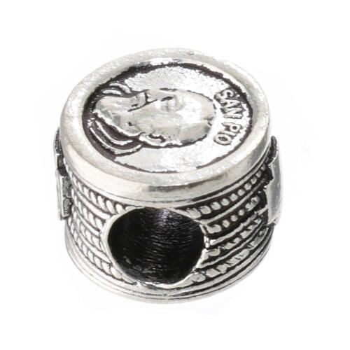 San Pio bead for 925 silver bracelet 2