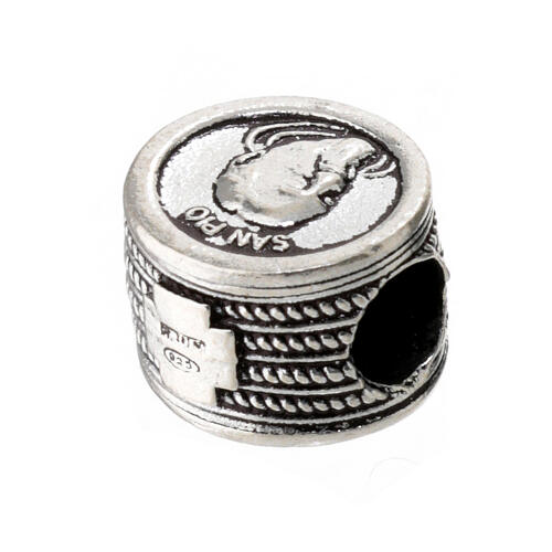 San Pio bead for 925 silver bracelet 3