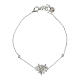 Bracelet argent 925 coeur zircons blancs Benedictus s1