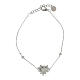 Bracciale argento 925 cuore zirconi bianchi Agios s3