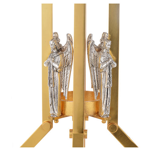 Paschal candle stand with angel decoration 3