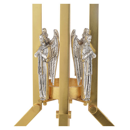 Paschal candle stand with angel decoration 3