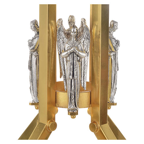 Paschal candle stand with angel decoration 4