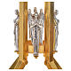 Paschal candle stand with angel decoration s2