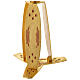Candle stand with red enamel decorations s4