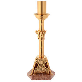 Paschal candle stand with putti