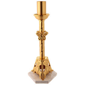 Paschal candle stand with putti