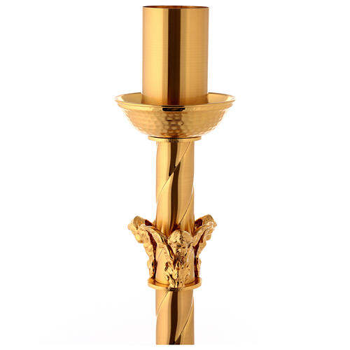 Paschal candle stand with putti 7