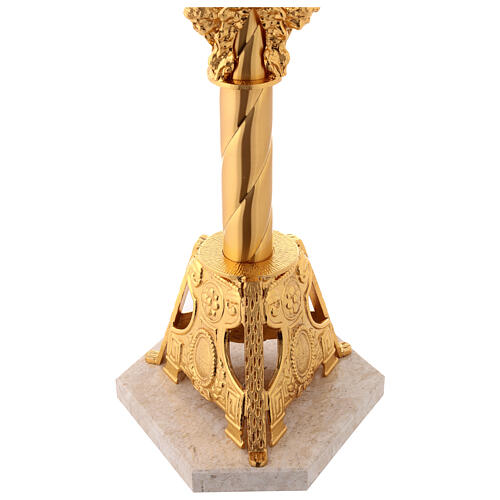 Paschal candle stand with putti 9