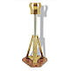 Pyramidal paschal candle stand s1