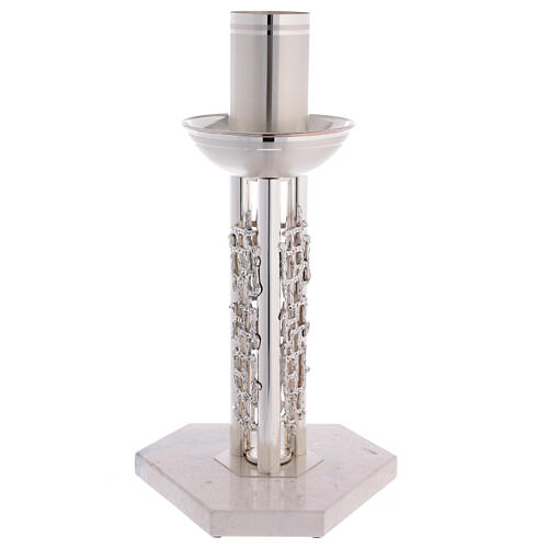 Marble paschal candle stand 1