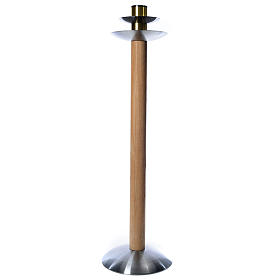 Bases porta cirio pascual: Candelabro pascual mod. Columna