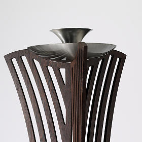 Bases pour cierge pascal: Chandelier pascal wengé mod. Triplex