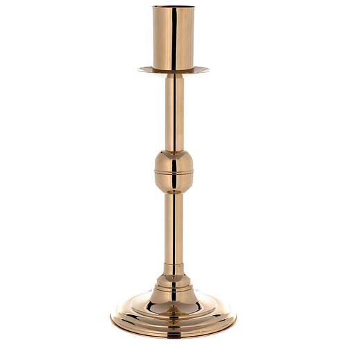Modern Paschal Candle Holder in gold-plated bronze 1