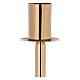 Modern Paschal Candle Holder in gold-plated bronze s3