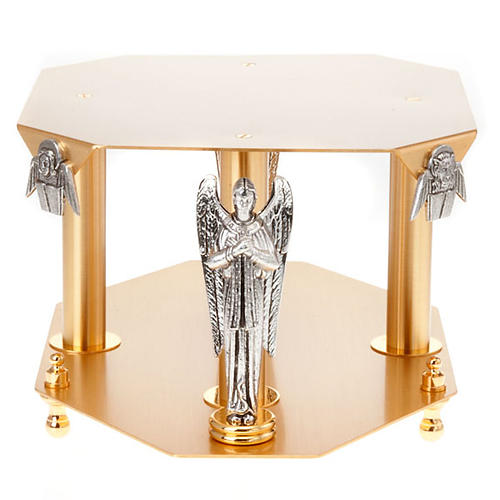 Monstrance stand with angels and evangelists 6