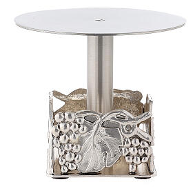 Silver-plated monstrance stand