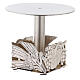 Silver-plated monstrance stand s3