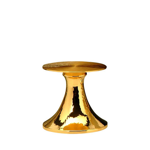 trône petite taille, base pour eucharistie doré 1