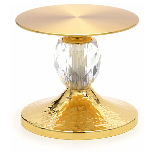 Monstrance throne, base for monstrance with crystal 1