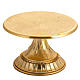 Throne for monstrance in gold-plated brass s1