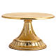 Throne for monstrance in gold-plated brass s3
