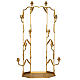 Setting for monstrance throne with 10 candle holders s1