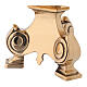 Monstrance stand with cast brass base s2