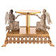 Baroque-style 24k gold-plated cast brass stand, 12 in s9
