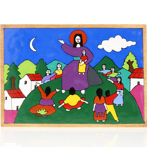 Quadro Jesus com crianças 1