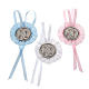 Medal, cradle decoration with angel, baby and lantern s1